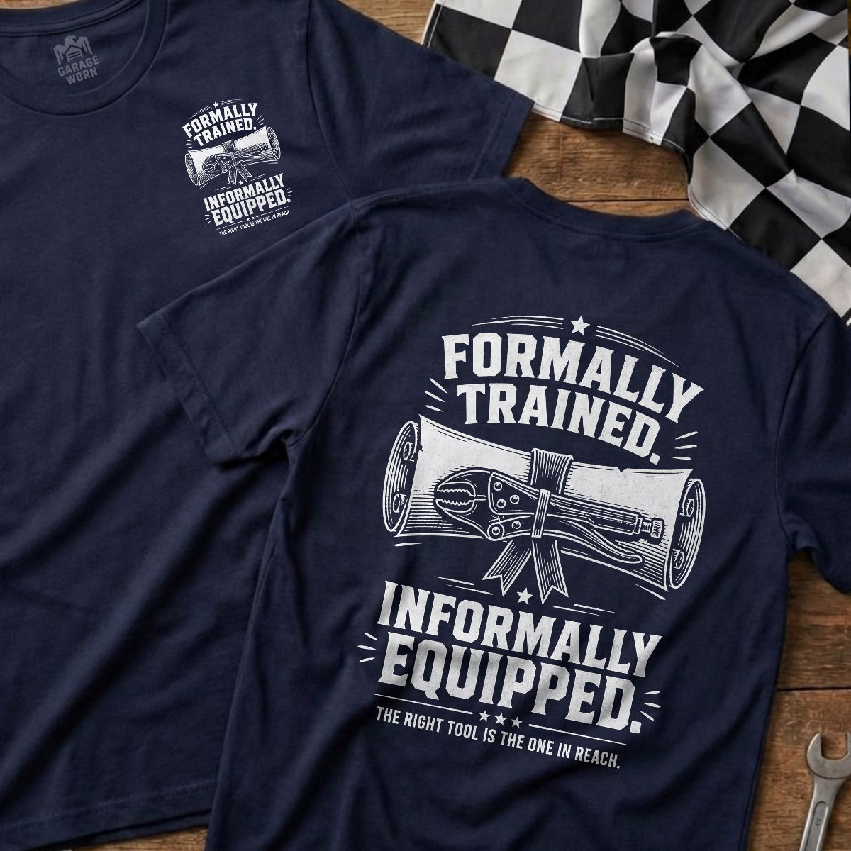 Navy | Front & Back