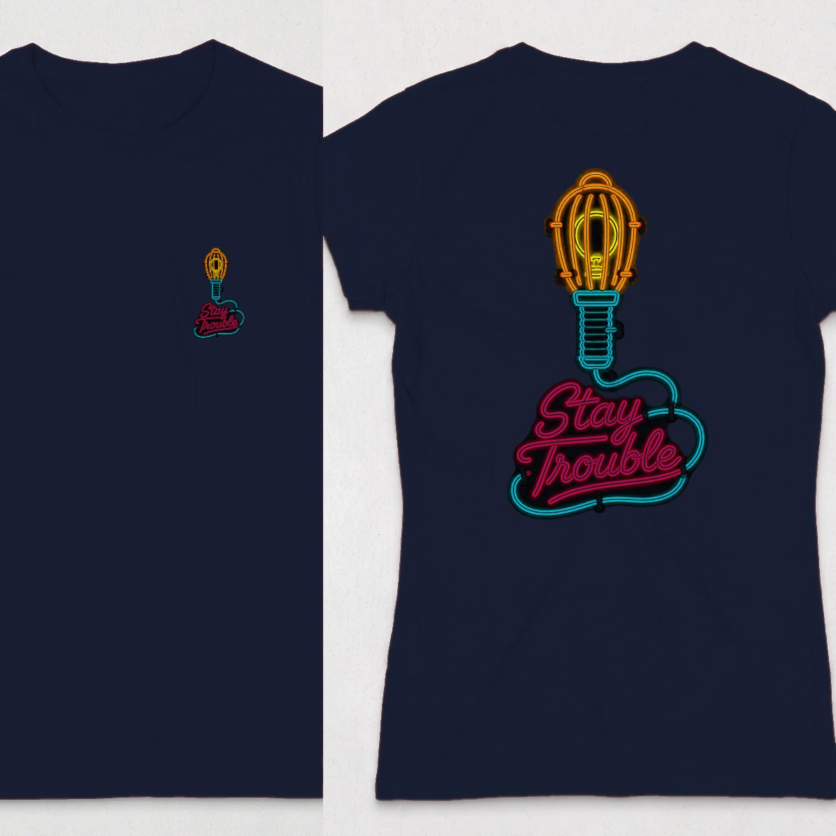 Navy | Front & Back