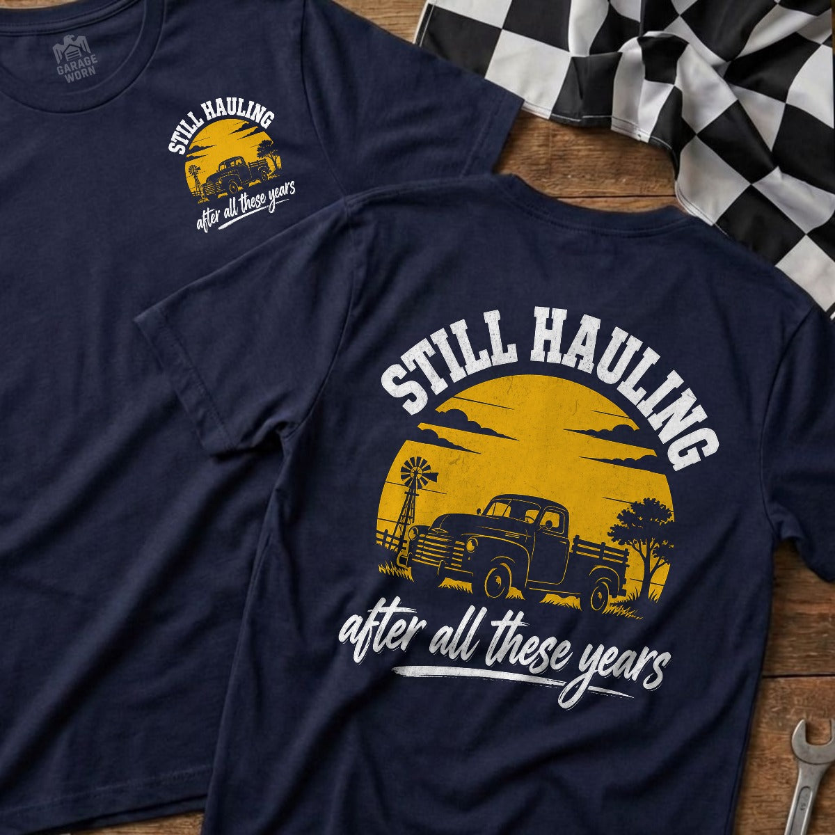 Navy | Front & Back