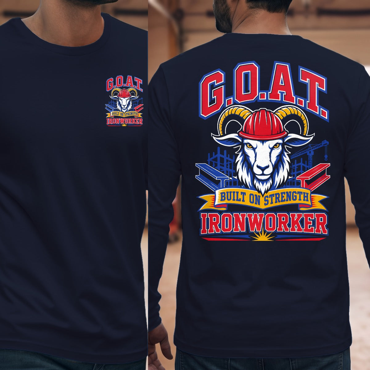 Navy | Front & Back