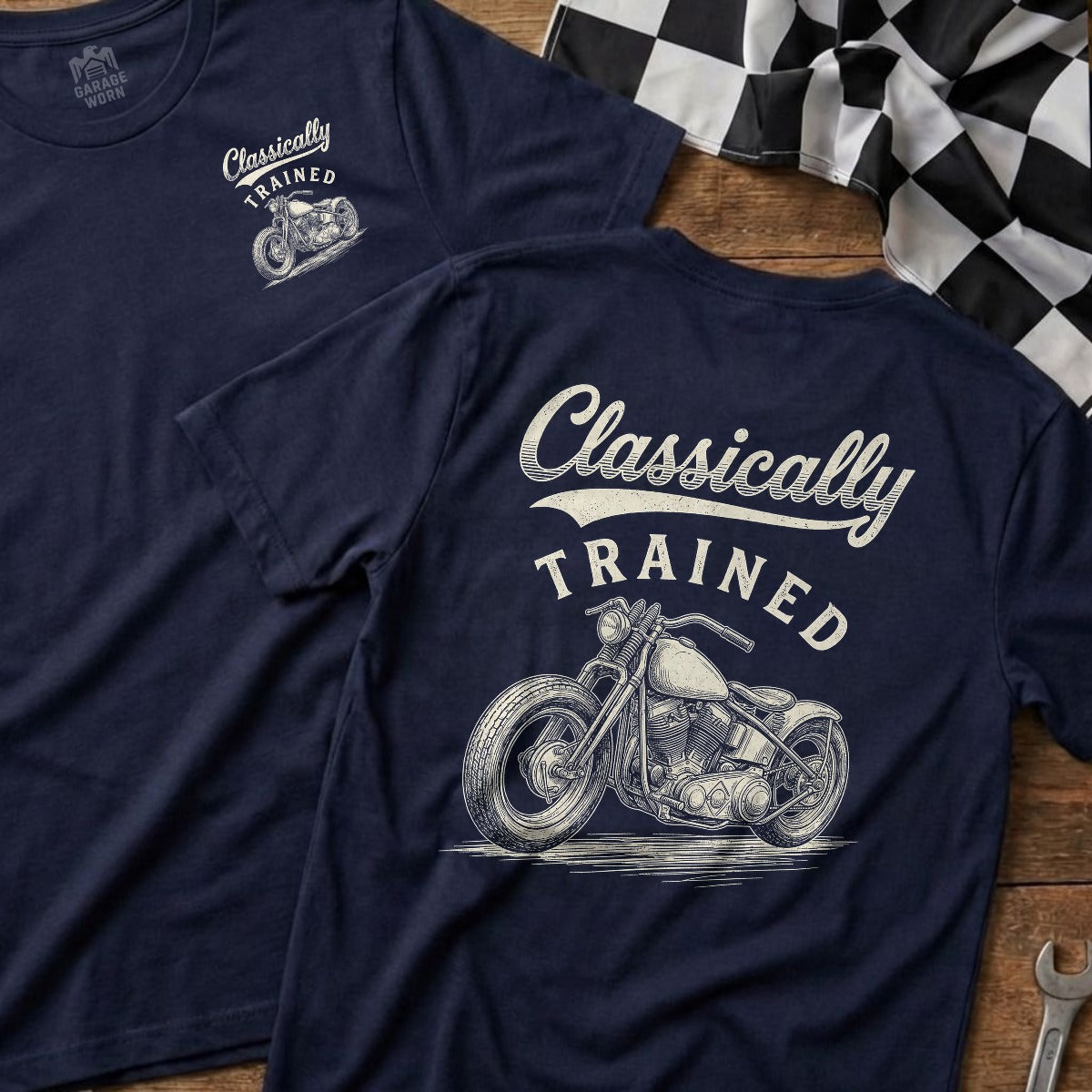 Navy | Front & Back