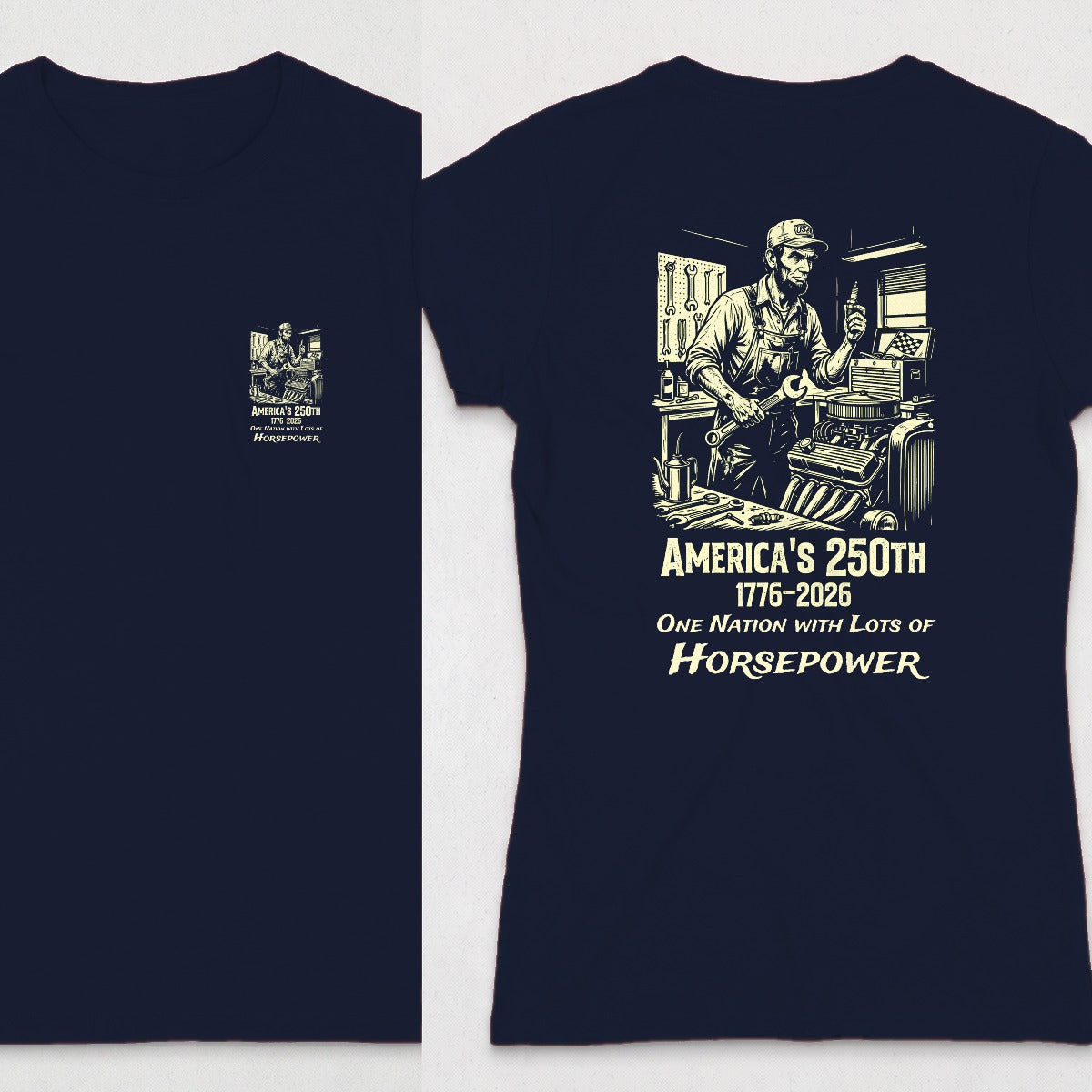 Navy | Front & Back