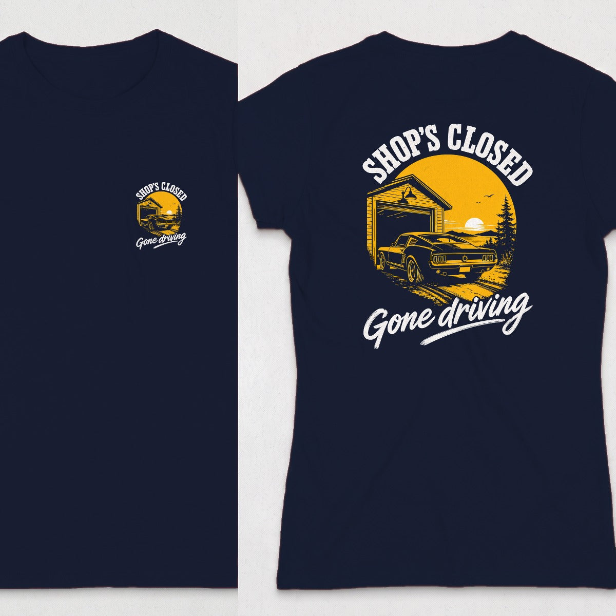 Navy | Front & Back