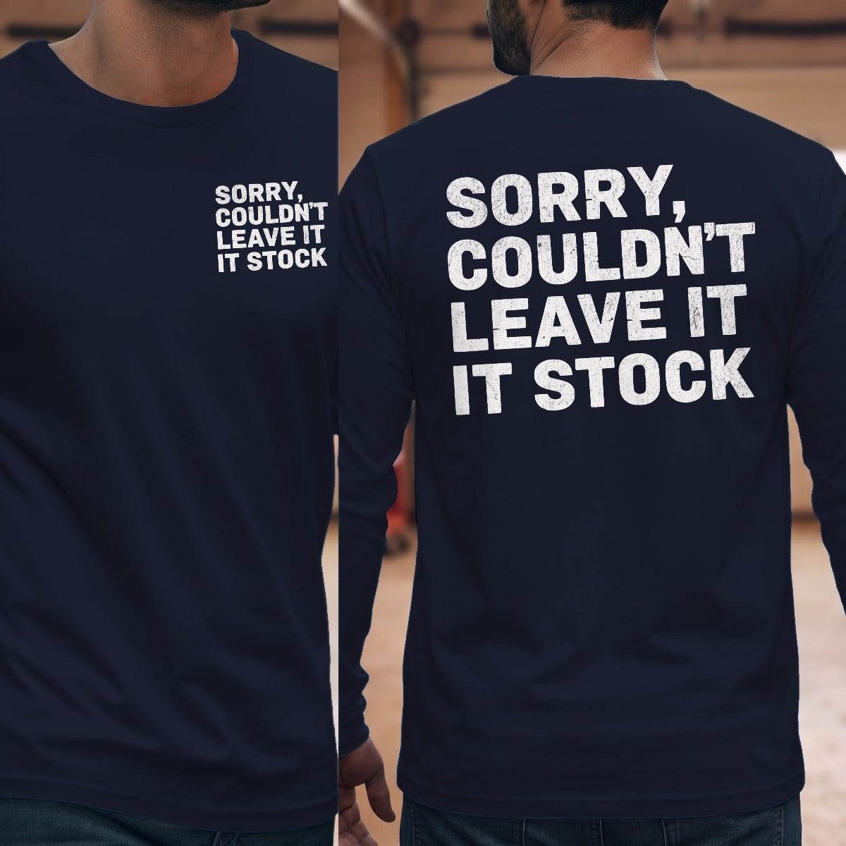 Navy | Front & Back
