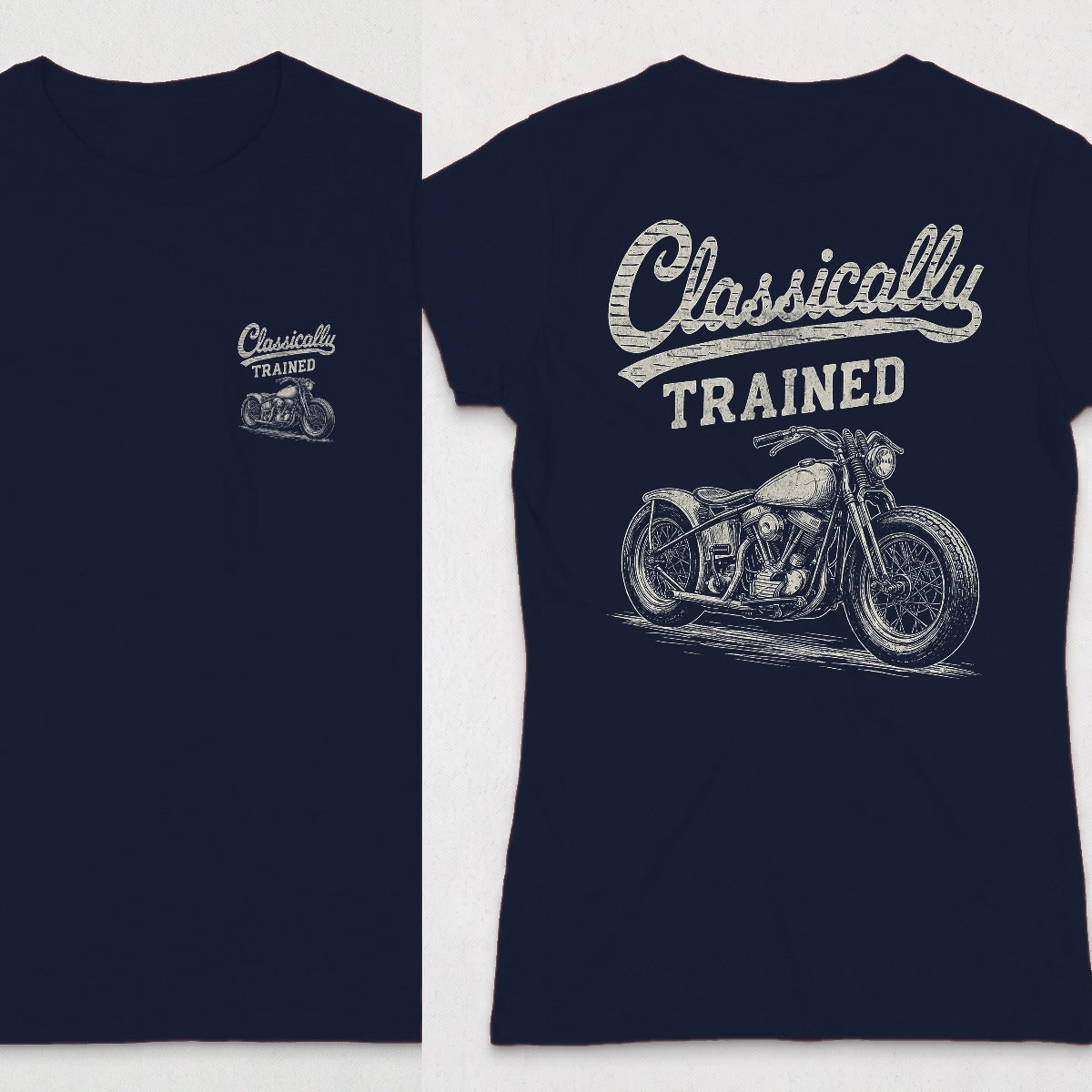 Navy | Front & Back