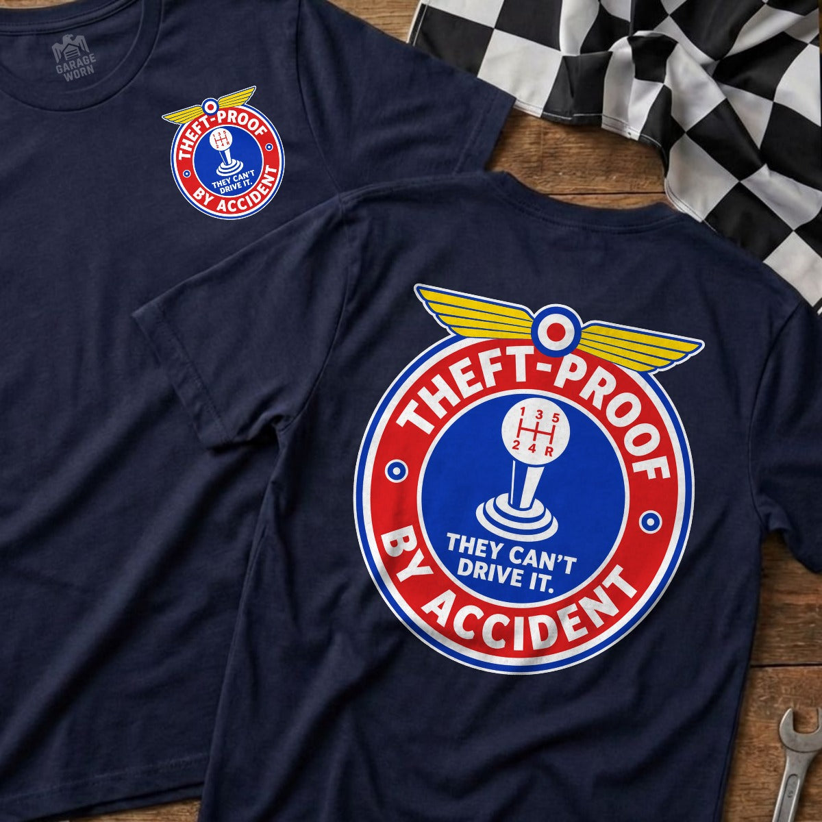 Navy | Front & Back