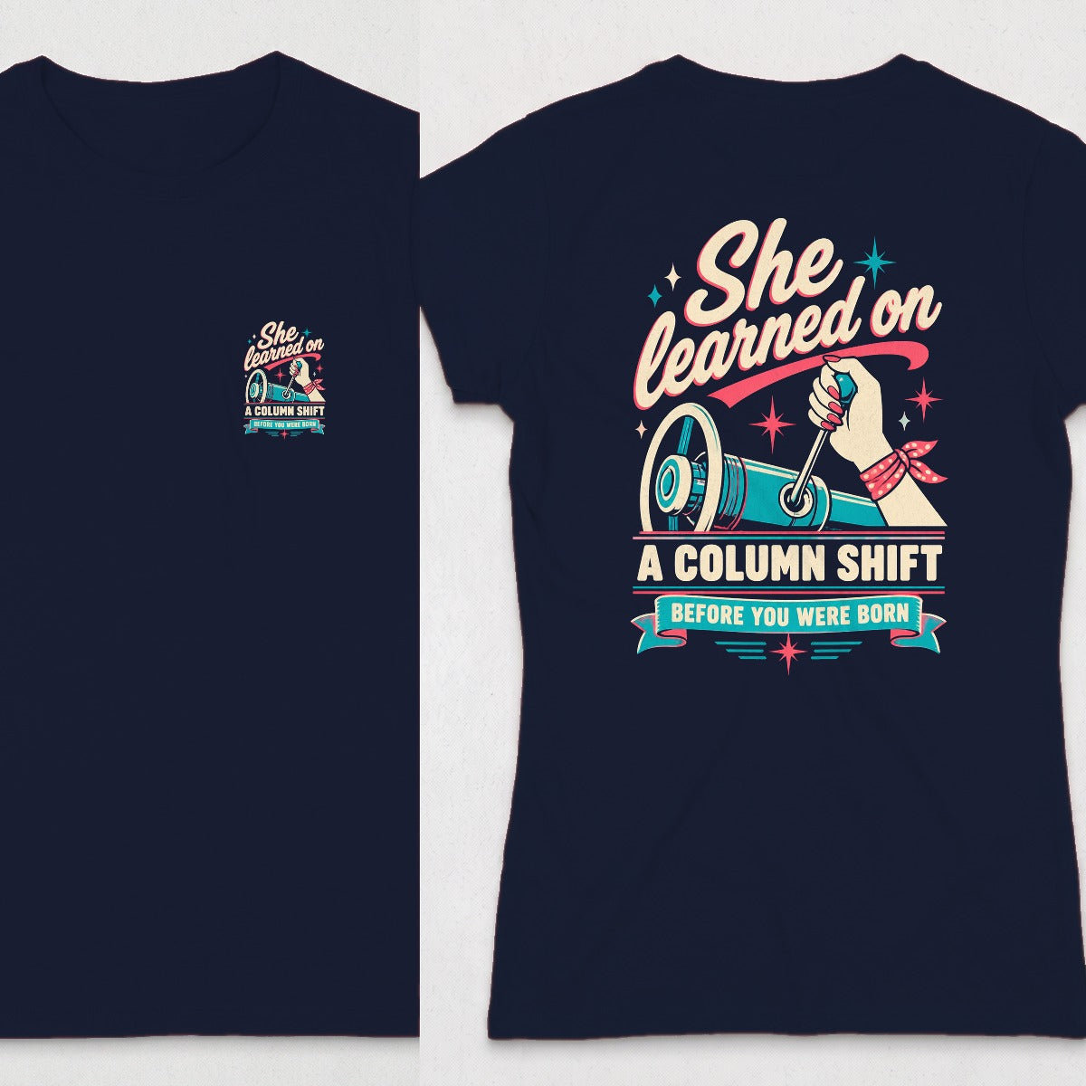 Navy | Front & Back