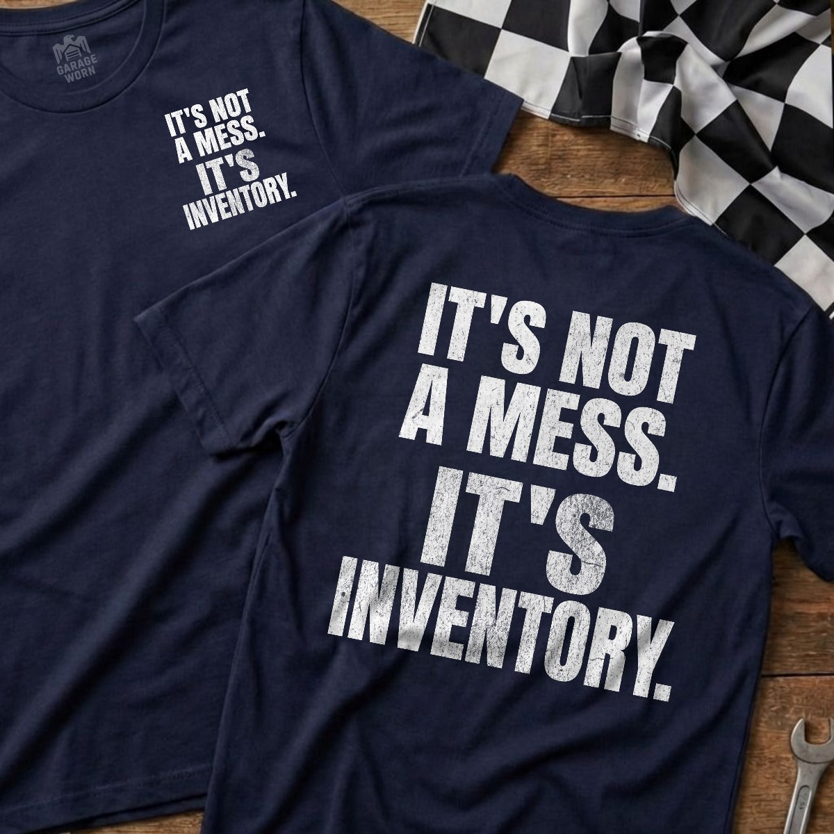 Navy | Front & Back