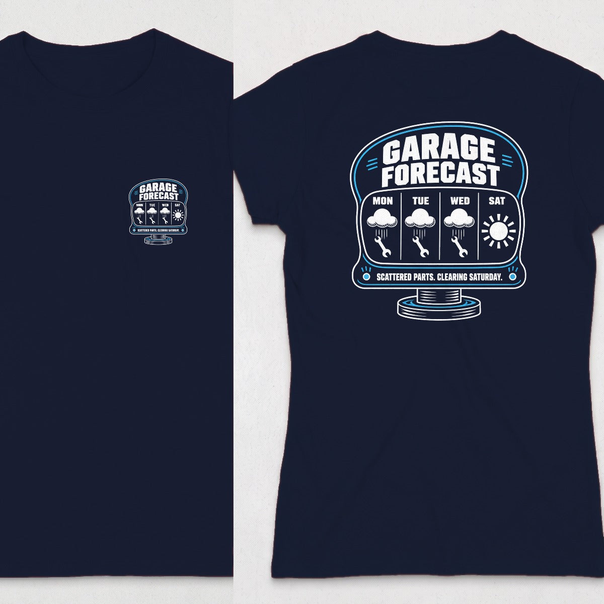 Navy | Front & Back
