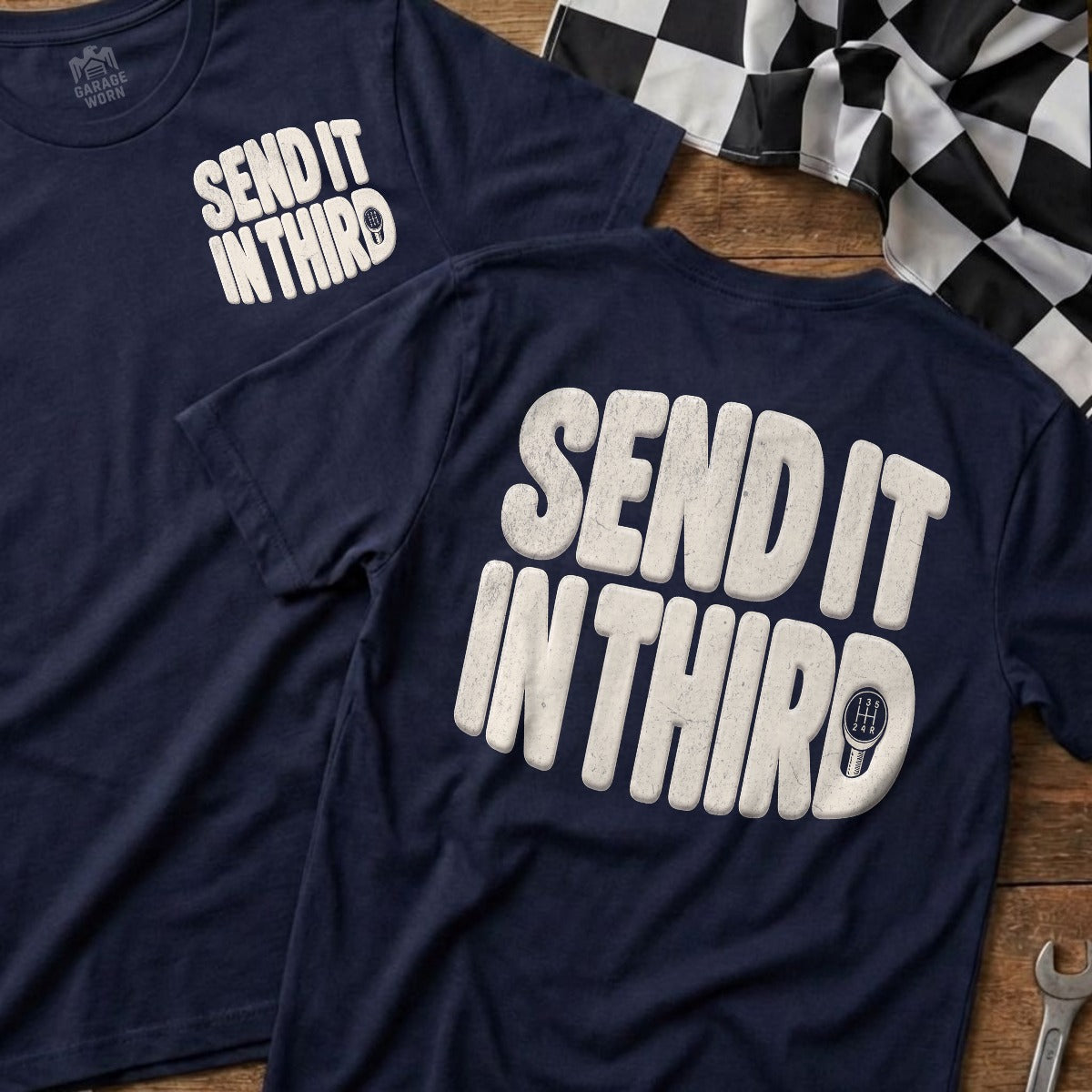 Navy | Front & Back