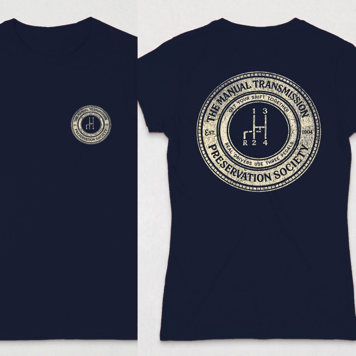 Navy | Front & Back