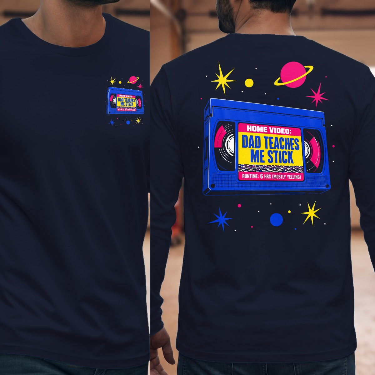 Navy | Front & Back