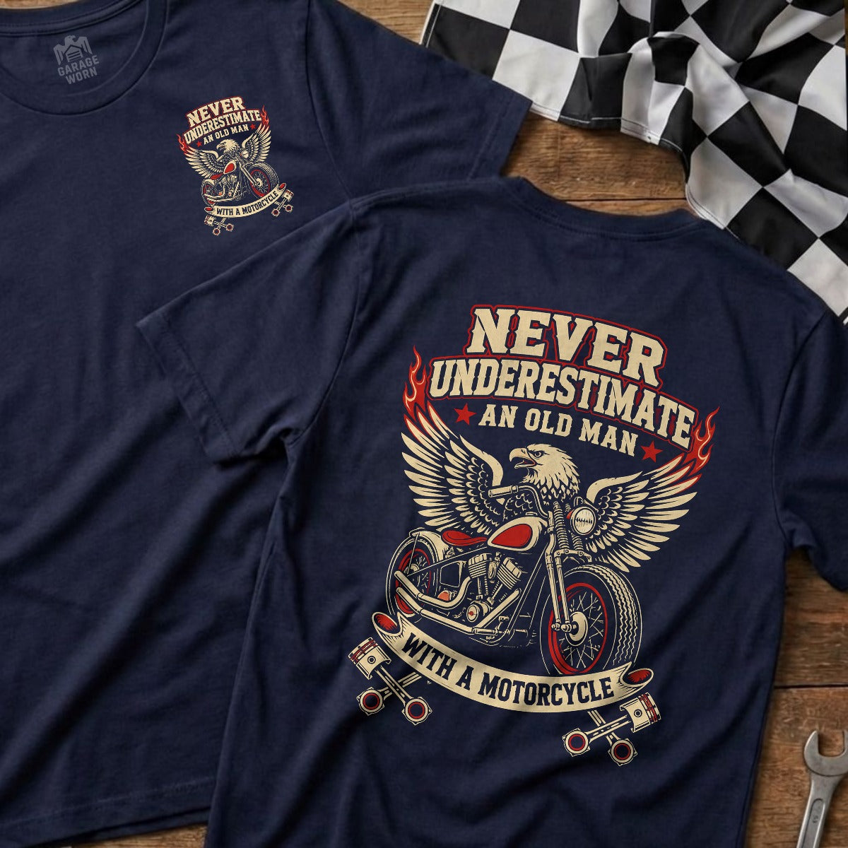 Navy | Front & Back