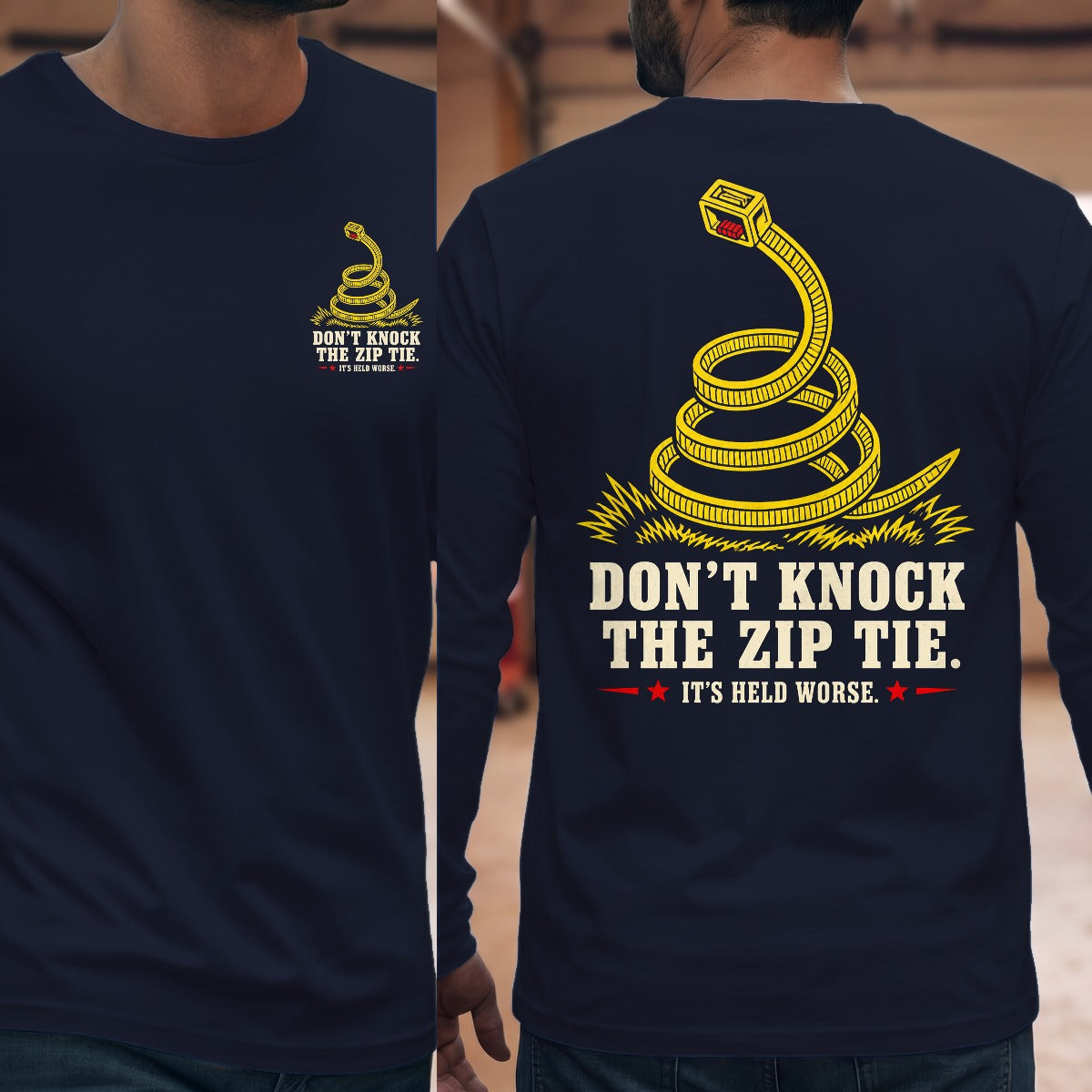 Navy | Front & Back