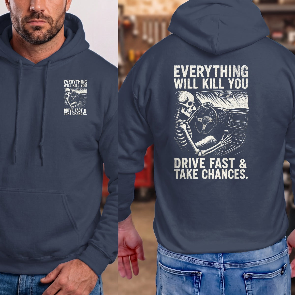 Navy | Front & Back