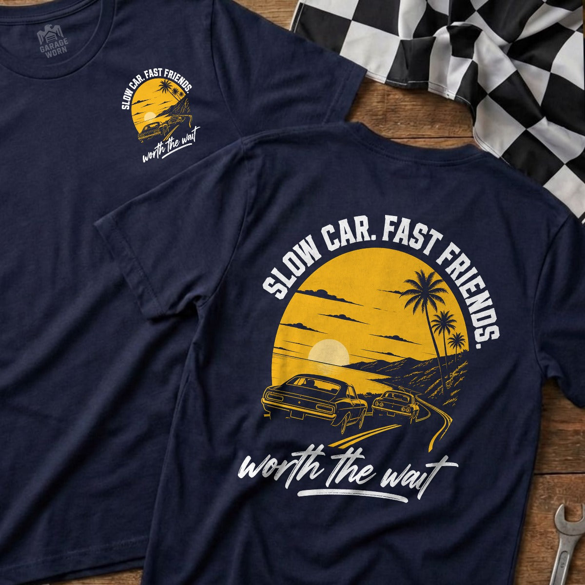Navy | Front & Back