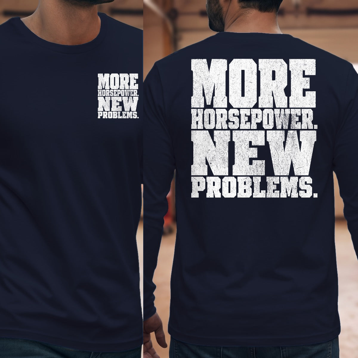 Navy | Front & Back