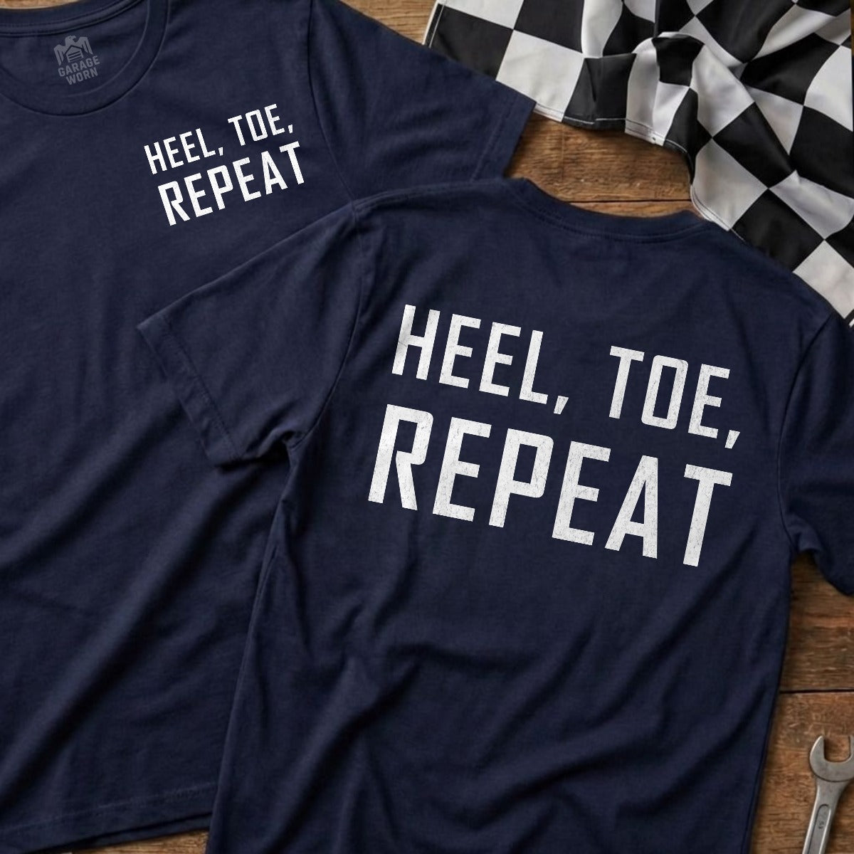 Navy | Front & Back