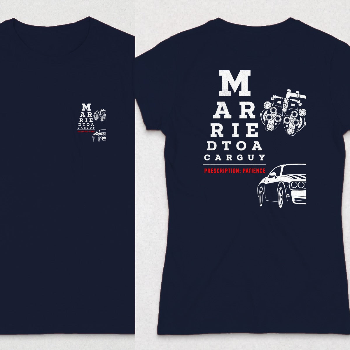Navy | Front & Back