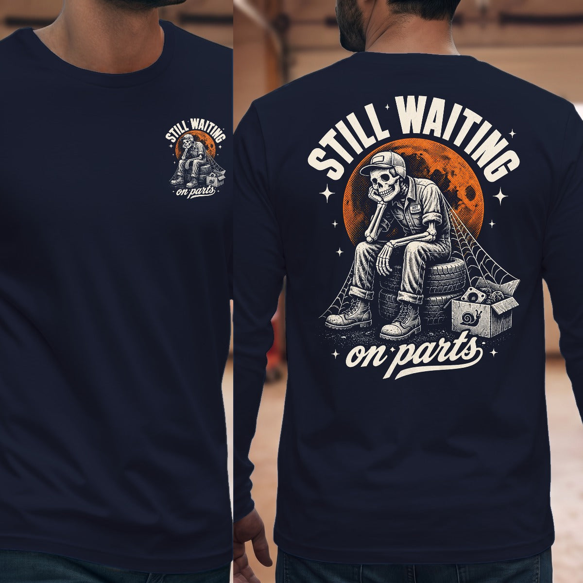 Navy | Front & Back
