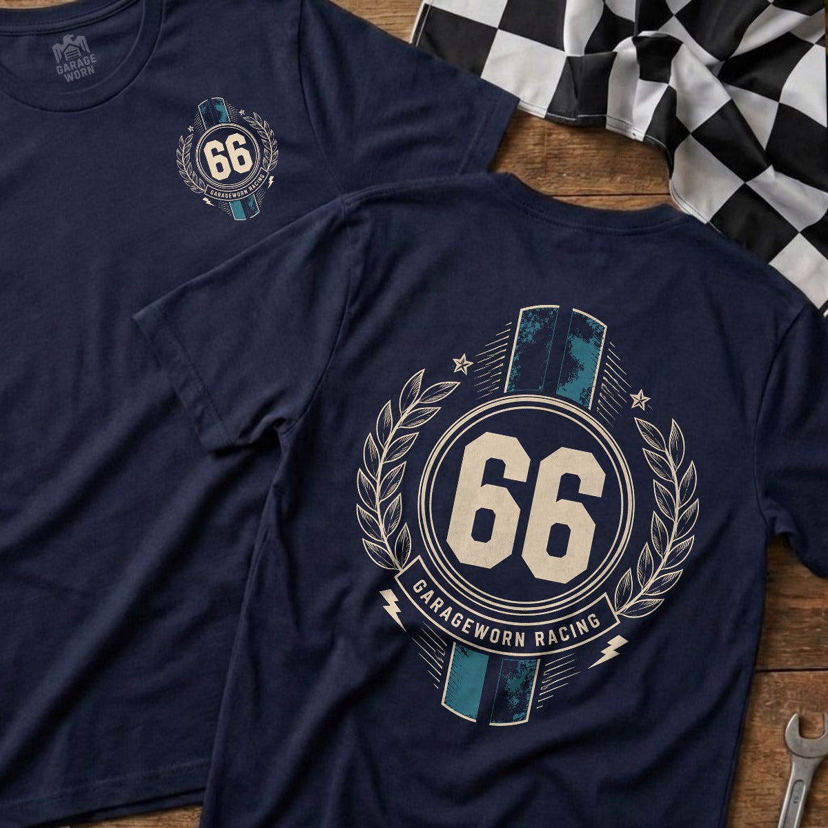 Navy | Front & Back