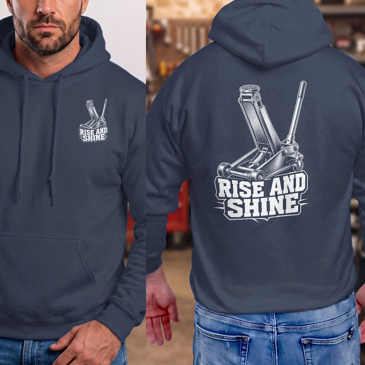 Navy | Front & Back