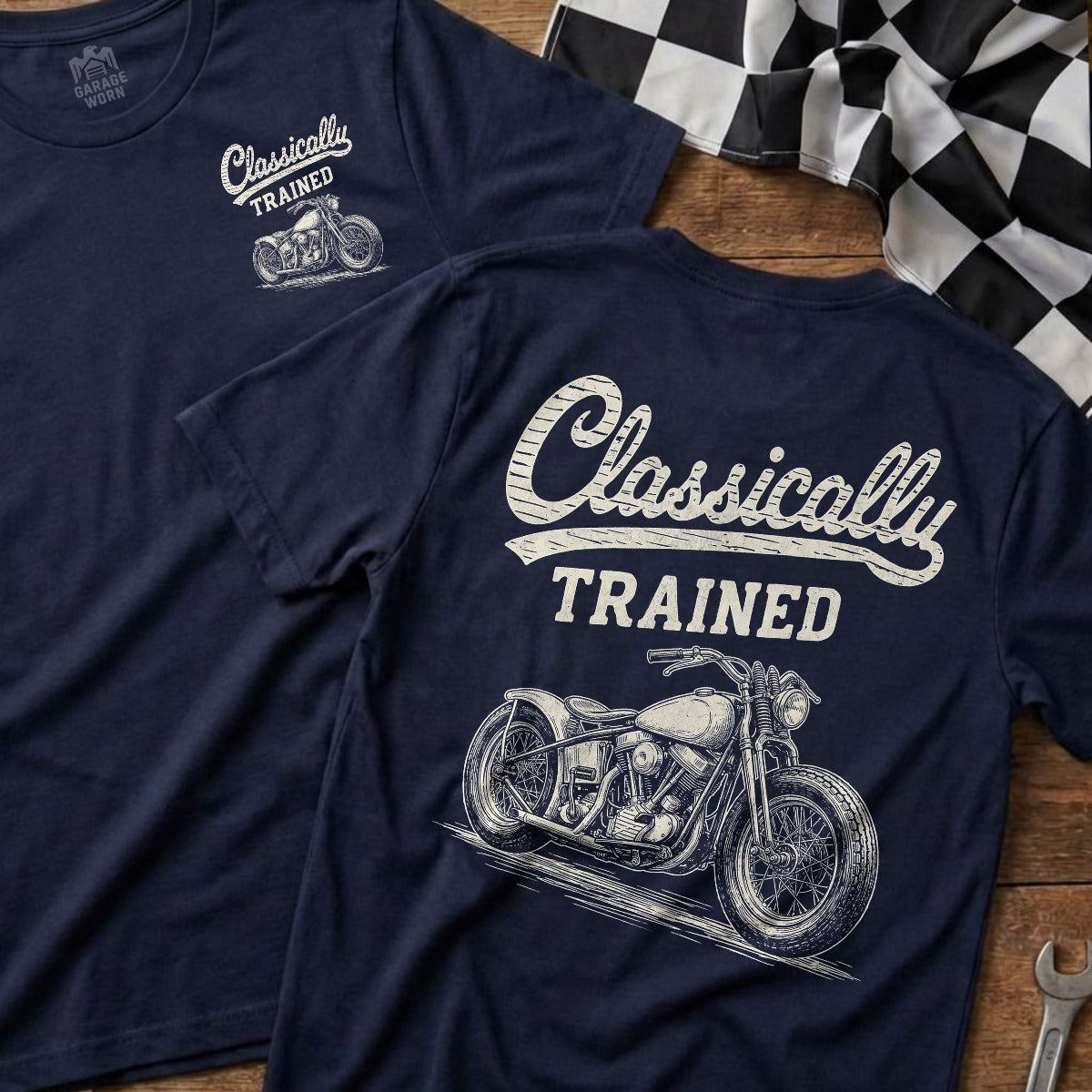 Navy | Front & Back
