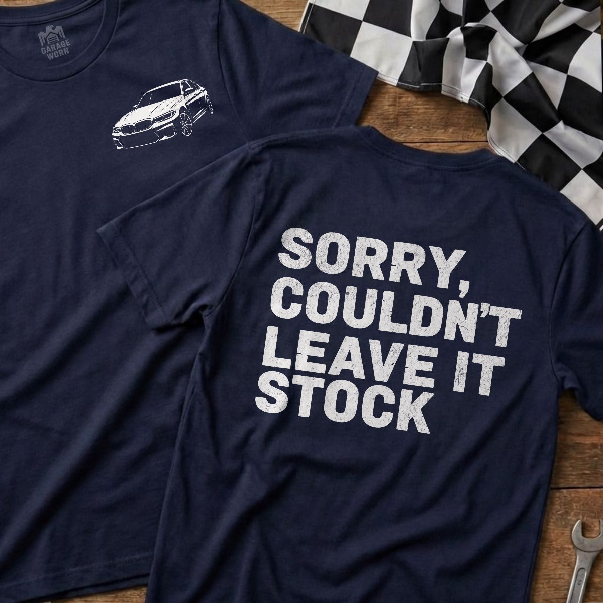 Navy | Front & Back