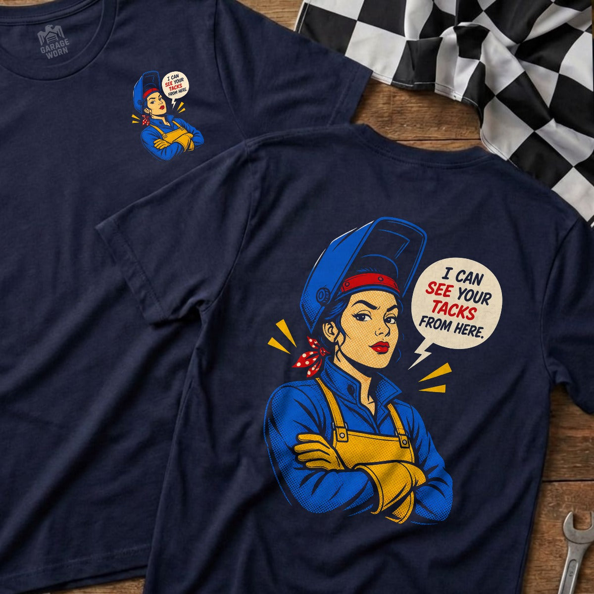 Navy | Front & Back