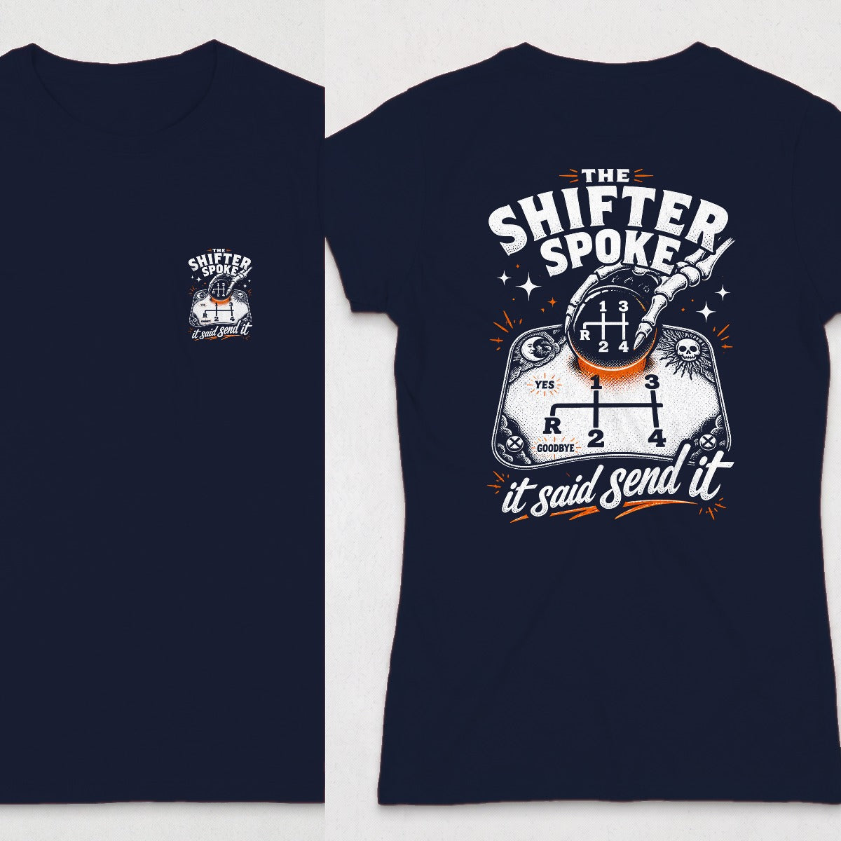 Navy | Front & Back