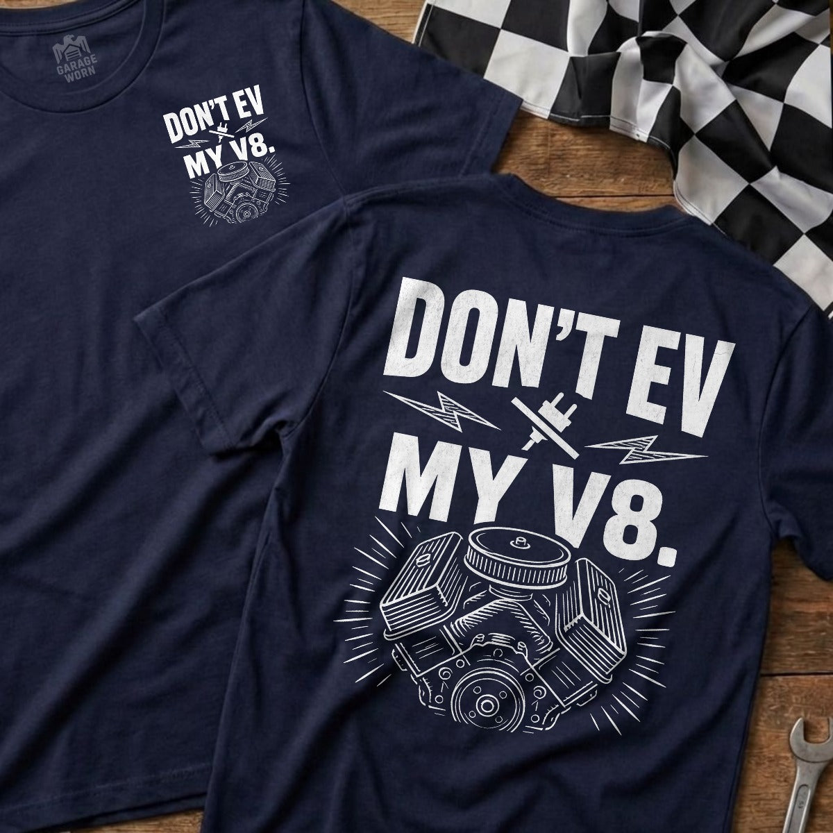 Navy | Front & Back