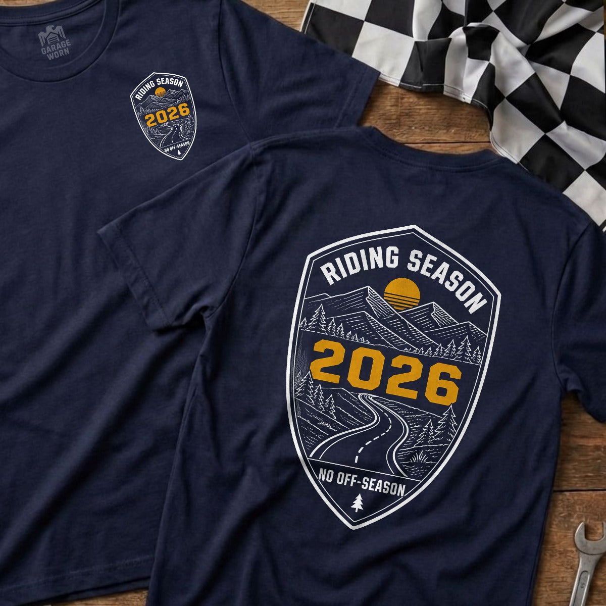 Navy | Front & Back