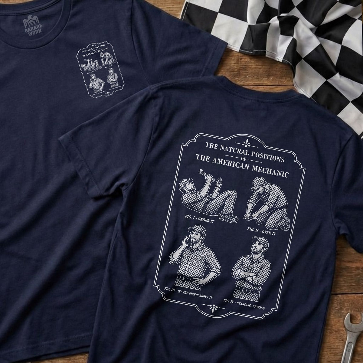 Navy | Front & Back