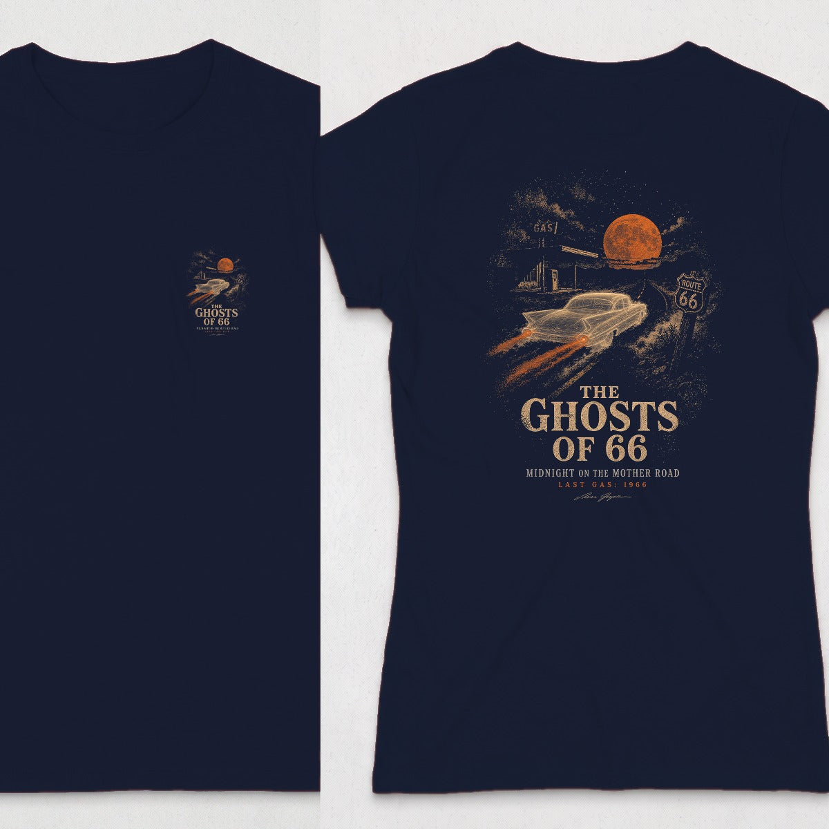 Navy | Front & Back
