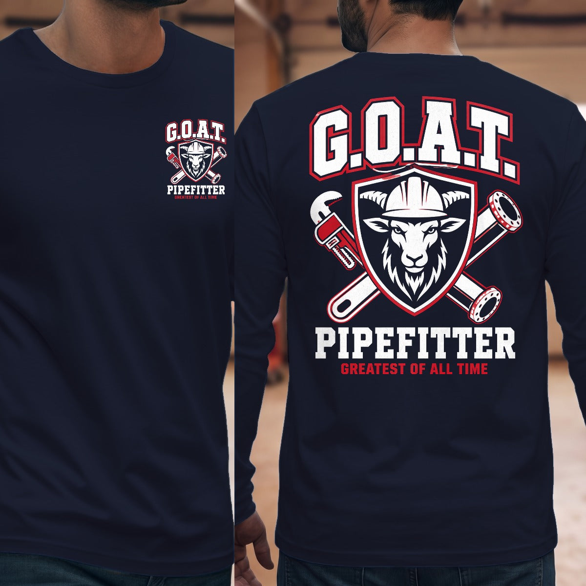 Navy | Front & Back
