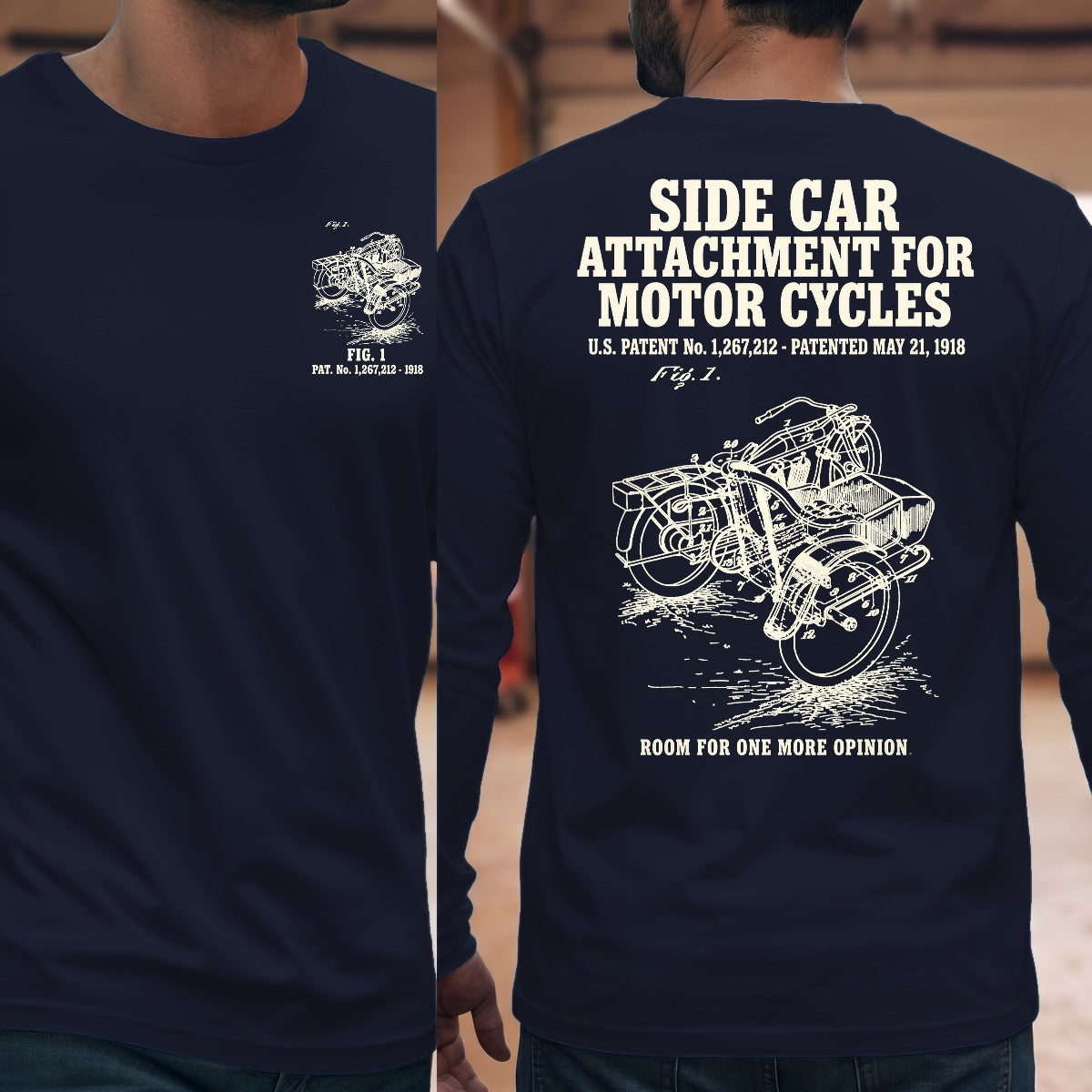 Navy | Front & Back