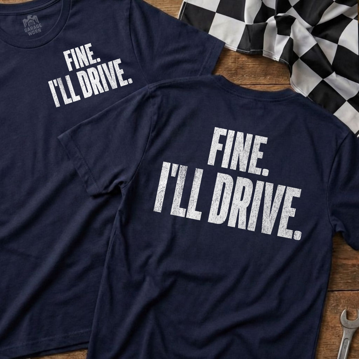 Navy | Front & Back