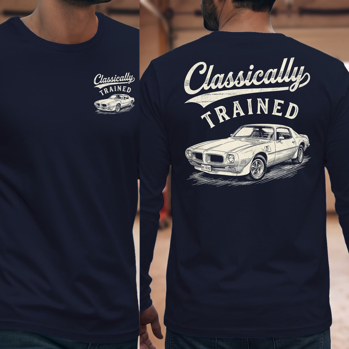 Navy | Front & Back