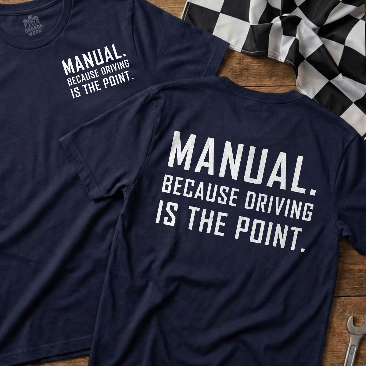 Navy | Front & Back