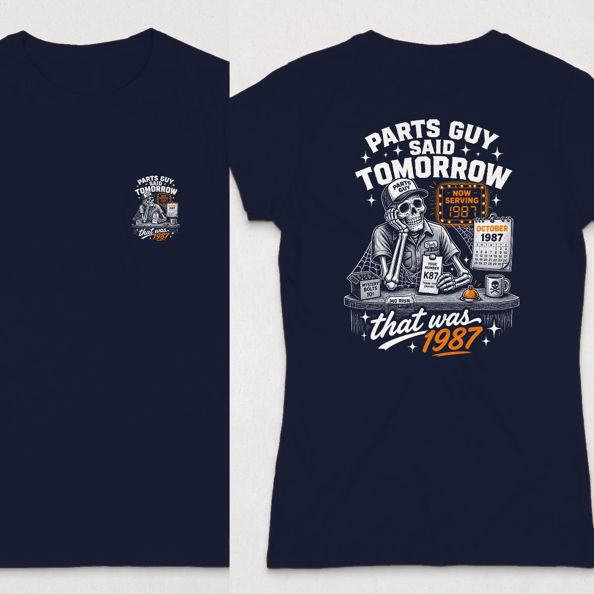 Navy | Front & Back