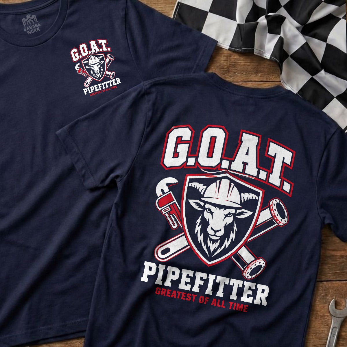 Navy | Front & Back