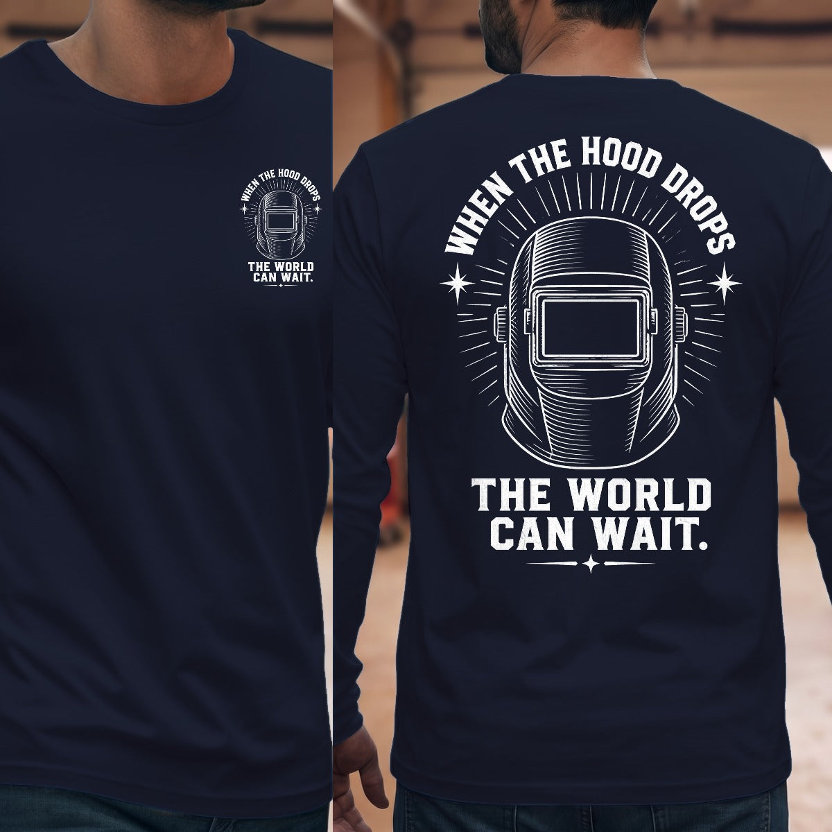 Navy | Front & Back