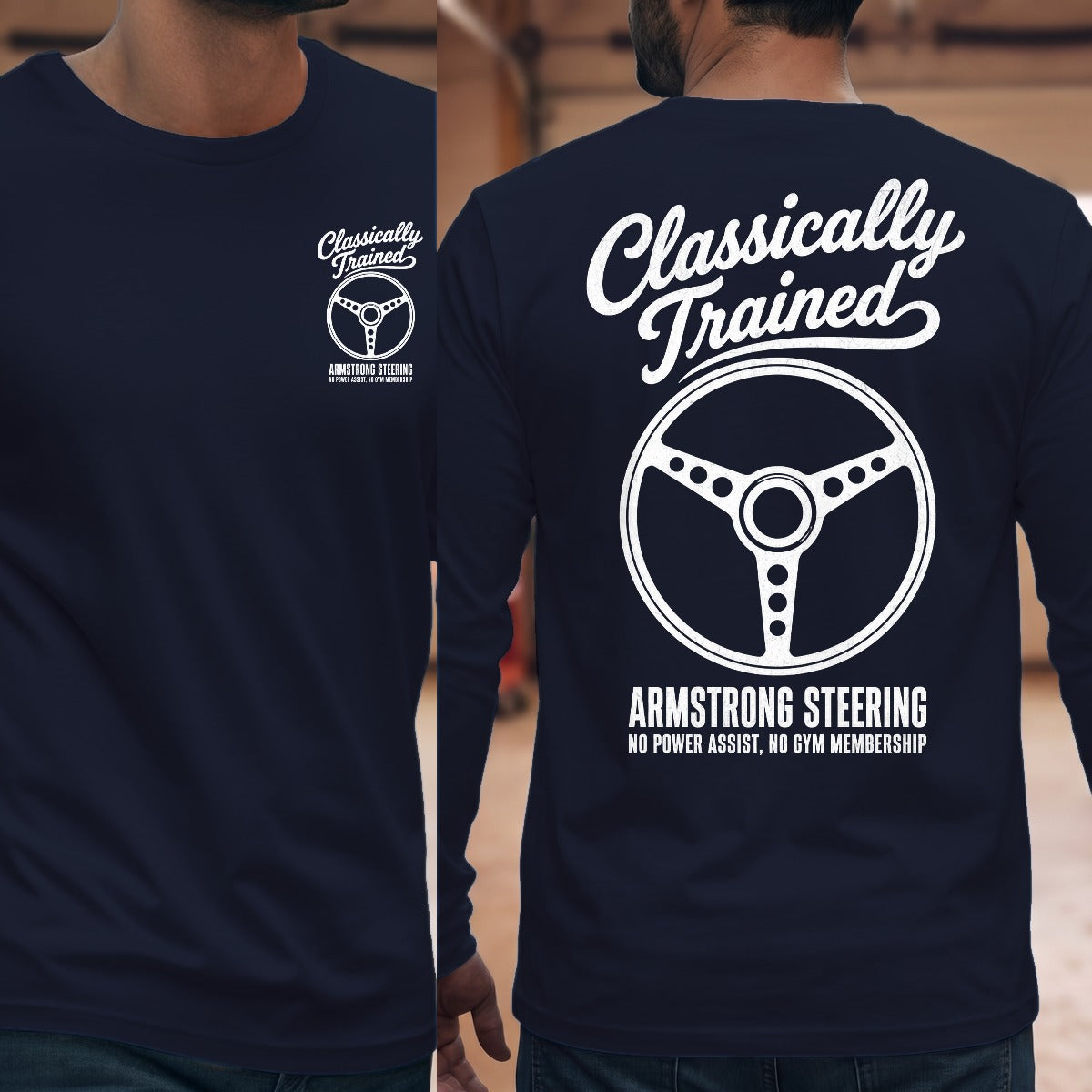 Navy | Front & Back