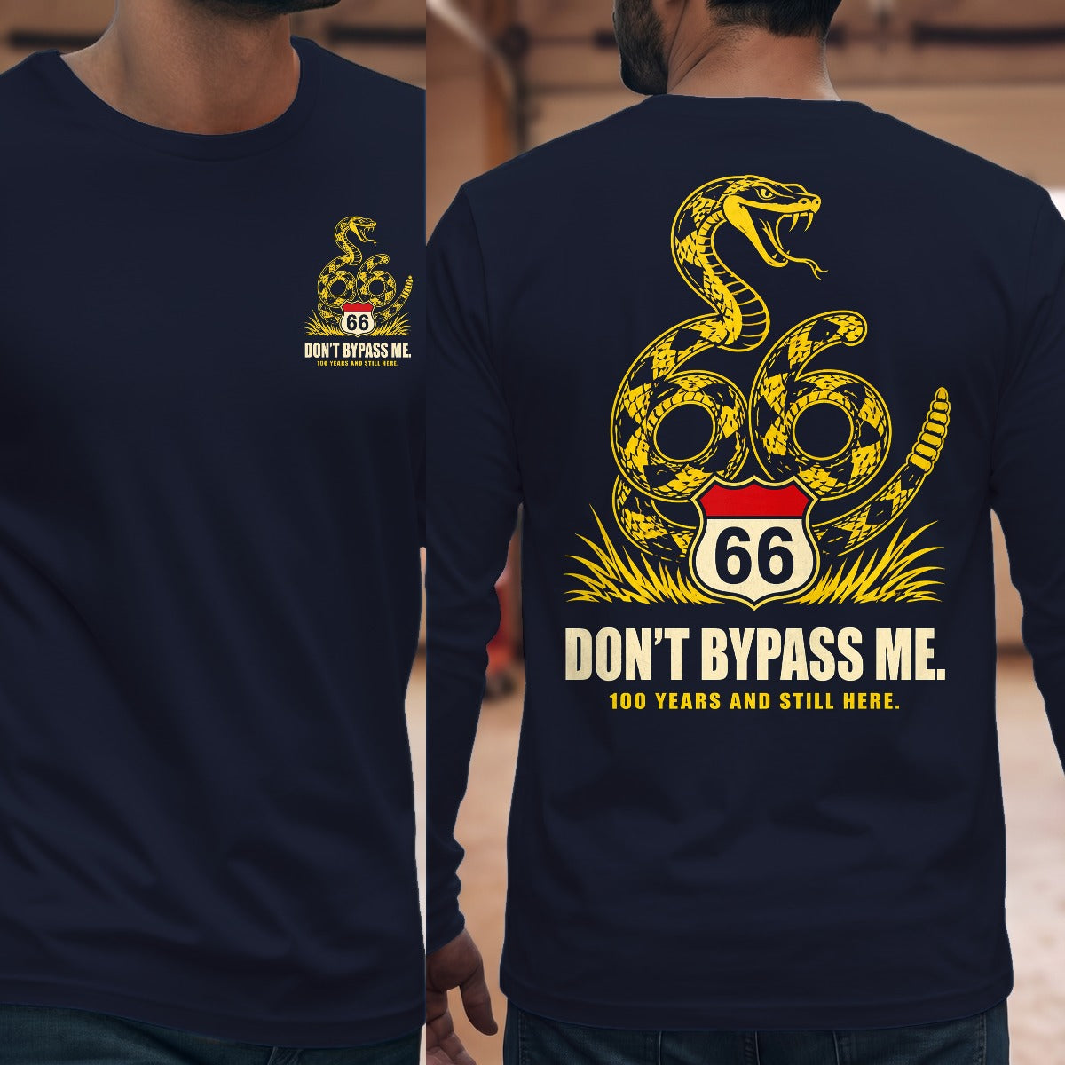 Navy | Front & Back