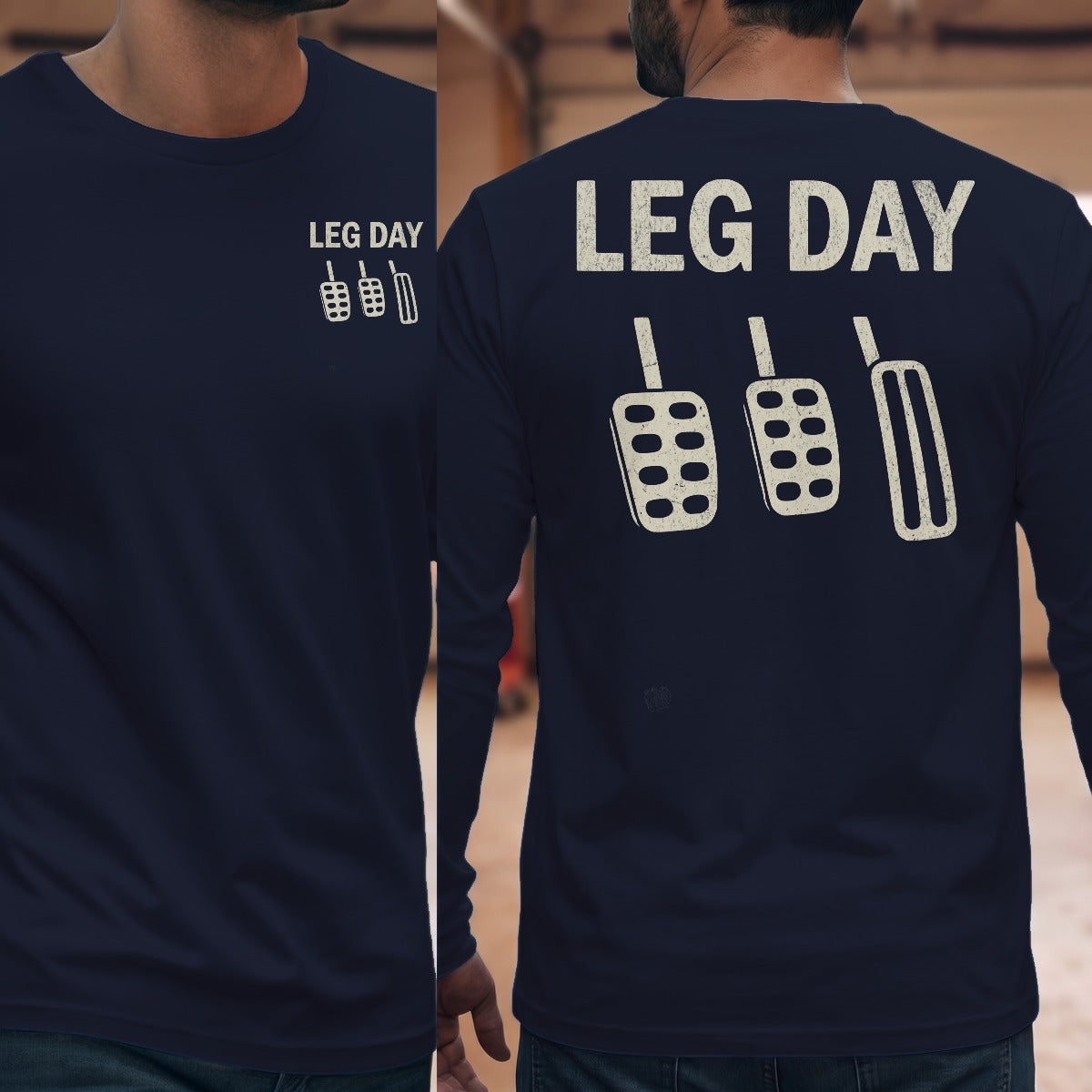 Navy | Front & Back
