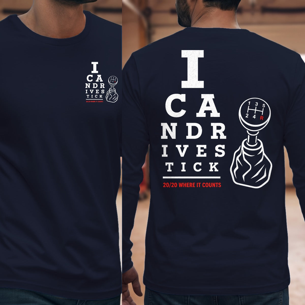 Navy | Front & Back