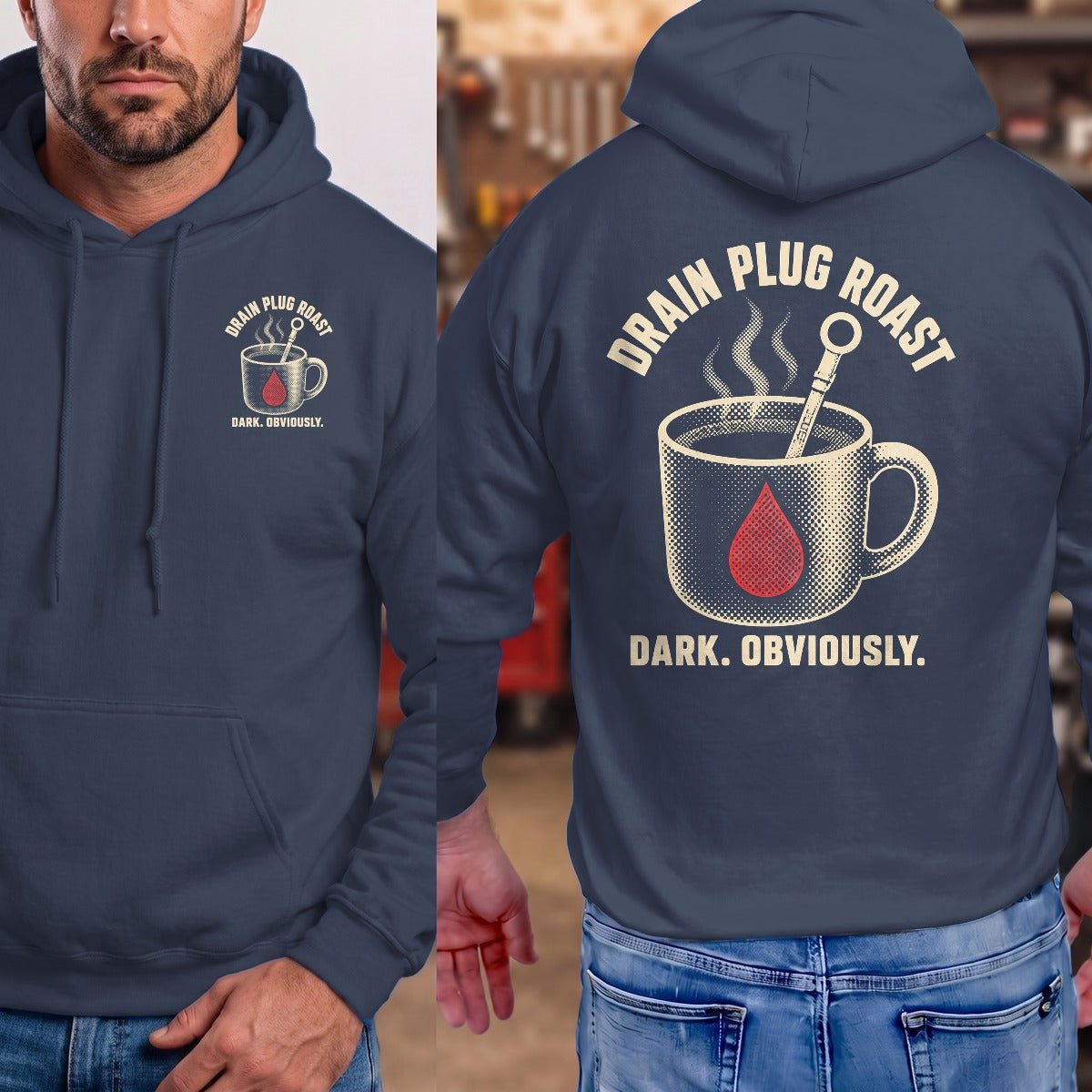 Navy | Front & Back