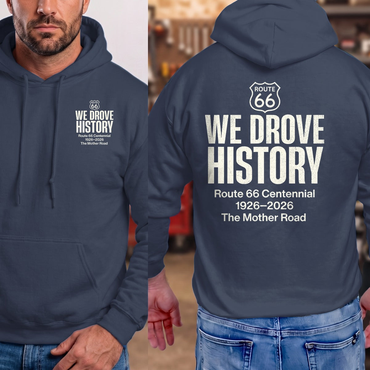 Navy | Front & Back