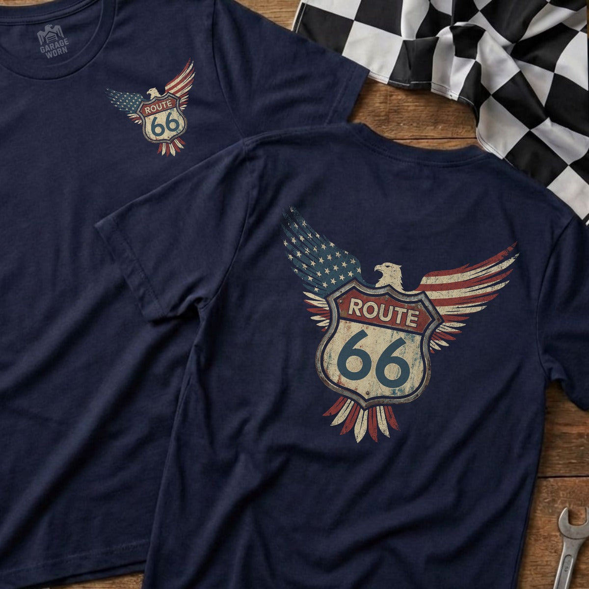 Navy | Front & Back