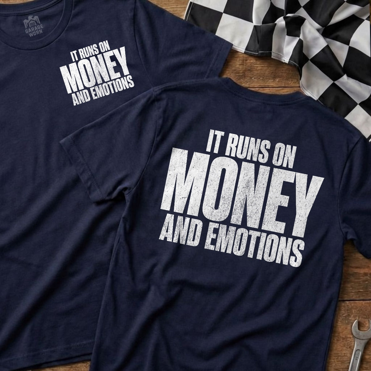 Navy | Front & Back